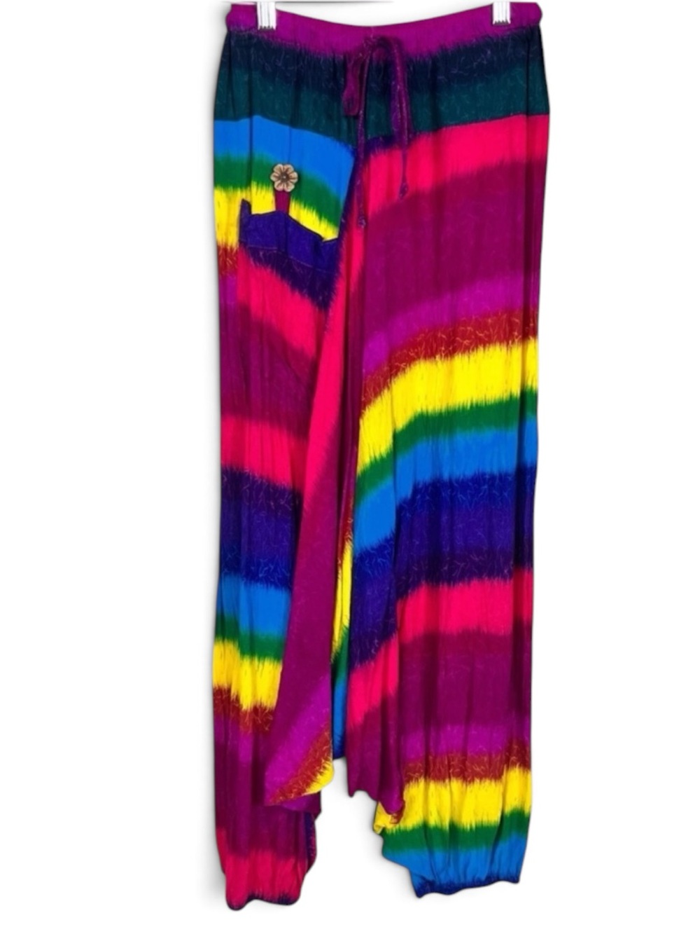 Shop Therapy Rainbow Striped Harem Pants